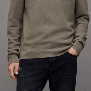 Polos de manga larga para hombre, camisa informal, cuello vuelto a la moda con rayas y botones de bloque de color, tela de punto de talla grande - Product Image 6