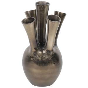 Vase à fleurs en métal de fer durable et tendance avec un design artisanal sophistiqué adapté aux thèmes décoratifs haut de gamme - Product Image 4