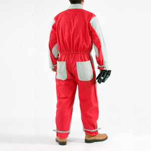 Combinaison de sablage robuste pour travailleurs - Vêtement de protection industriel anti-poussière - Product Image 5