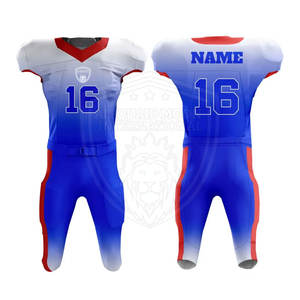 Uniforme de football américain de taille adulte de quantité minimale de commande basse Uniforme de football américain d'équipe de haute qualité en stock - Product Image 4