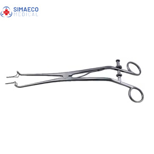 Pinza manual SIMAECO SM-101, espéculo endoscópico, abrazadera de tornillo de acero, instrumento quirúrgico, certificado CE, conforme a la norma de seguridad Mol de Clase I - Product Image 2