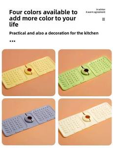 Tapis anti-éclaboussures en silicone avec drainage incliné pour évier de cuisine - Product Image 5