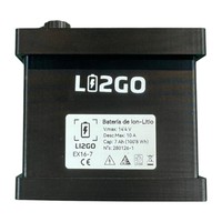 Batería de Litio Li2Go Ex 16-7, 14.4V 7Ah, Paquete Compacto de Iones de Litio para Herramientas Eléctricas Portátiles