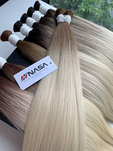 Prix de gros Extensions de cheveux en vrac Cheveux de donneur vietnamien Double noyade 100 grammes Toutes les couleurs 26 pouces - Product Image 6