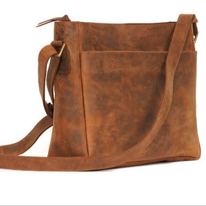 Édition limitée en cuir véritable sac fourre-tout Logo personnalisé fermeture à glissière imperméable toile doublure bandoulière été automne hiver - Product Image 1