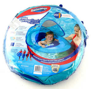 Flotador Inflable para Bebés SwimWays con Toldo Solar, Anillo de Natación de Alta Calidad con 2 Años de Garantía del Fabricante, Envío Inmediato - Product Image 2