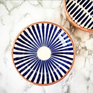 Cuencos de bambú de madera para el hogar altamente duraderos, ensaladera de madera de bambú amigable con cuchara para ensalada - Product Image 2