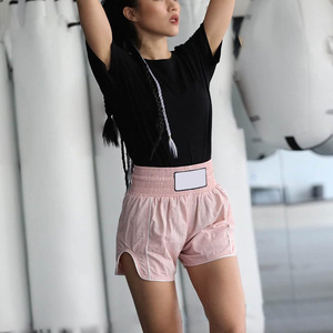 Pantalones cortos de boxeo OEM para mujer con tela transpirable de ajuste personalizado para entrenamiento de gimnasia y partidos Etiqueta Privada disponible - Product Image 5