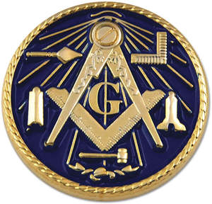 Uniforme ceremonial Royal Arch Chapter Provincial Delantal Insignia Artesanía Miembros Delantal Insignia - Product Image 5