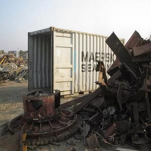 Acero ferroso HSM1 HSM2 Scarp Used Rail Scrap R50 R65 / Scrap Steel Used R50 / R65 Rail Metal Scraps - Product Image 2