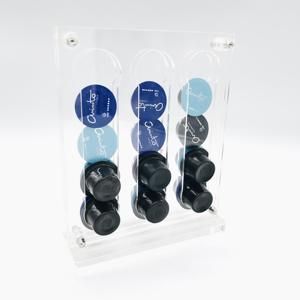 Best New Clear Acrylic <b>Coffee</b> <b>Pod</b> <b>Holder</b> Modern Magnetic Acrylic Capsules Storage Stand Freestanding Mounted on Fridge - Product Image 4