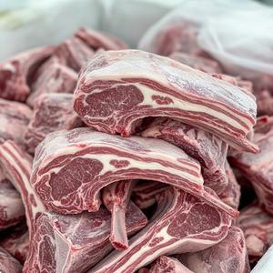 Costillas de Cordero Enteras Congeladas, Carne Procesada Halal, Exportador, Proveedor de Fábrica, Distribución a Granel, Entrega Mundial - Product Image 1
