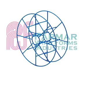 Carrete de cesta de alambre de acero dulce confiable BS300 Bandeja Diseño de cesta abierta Recubierto de polvo para almacenar cables de soldadura Cables eléctricos - Product Image 3