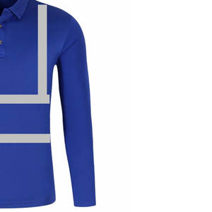 Polo de travail haute visibilité pour hommes, uniforme de sécurité haute visibilité sur mesure pour une visibilité et une protection accrues - Product Image 3