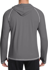 Rashguard BJJ en Spandex personnalisé par sublimation, manches longues, unisexe, pour sports de glisse, service OEM, vente en gros - Product Image 4