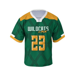 Ensembles d'uniformes de lacrosse personnalisés 2025 pour unisexe, haute qualité, 100% polyester, imperméables, séchage rapide, maillots de sublimation, vêtements de sport - Product Image 5