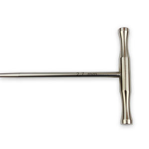 Grifo de hueso quirúrgico veterinario de acero inoxidable, grifo ortopédico canulado con mango en T, 2,7mm a 4,0mm de longitud, 6" - Product Image 6