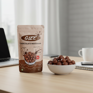 Nueces Makhana Fox con Sabor Dulce Recubiertas de Chocolate, Bolsa de 50g, Snack Semiblando en Bolsa Doypack - Product Image 2