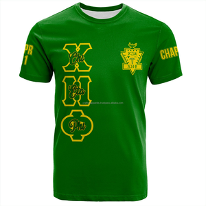 Camiseta informal Chi Eta Phi con logotipo de capítulo personalizado bordado característica ecológica - Product Image 1