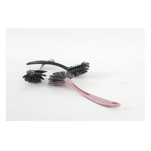 Brosse à vaisselle grise écologique en PP durable, brosses de nettoyage de cuisine portables - Product Image 1