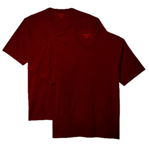 OEM Men's Fashion Plus Size Cotton T-<b>Shirt</b> Soft Cotton Jersey Breathable Comfortable Custom Print V-Neck Hot Sale <b>Black</b> - Product Image 5