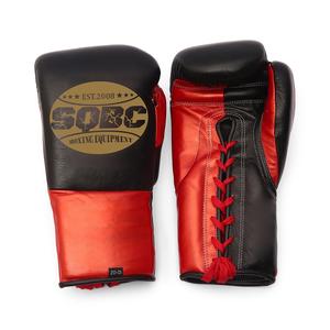 Guantes de boxeo de entrenamiento con cordones de 14oz, guantes de Kickboxing de nuevo diseño y guantes de competición de boxeo para profesionales - Product Image 4