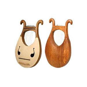 Harpe à lanières Obexa 8 cordes, corps en palissandre massif, table en épicéa, mini harpe portable, étui de transport inclus, modèle OB-88499 - Product Image 1