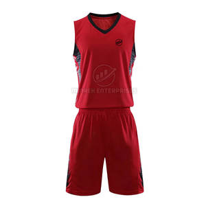 Ensemble de vêtements de basket-ball avec logo personnalisé, haute qualité, léger, respirant, séchage rapide, antibactérien, anti-UV, unisexe, taille adulte - Product Image 1