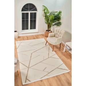 BY005 alfombra de poliéster con textura suave de café crema hecha a mano de 10mm de espesor alfombra hecha a máquina para sala de estar pasillo rectangular - Product Image 1