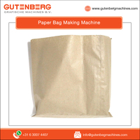 Máquinas para hacer bolsas de papel con mango plano completamente automáticas de alto estándar Grado 50-720 pcs/min Velocidad de bolsa Mejor precio Planta de fabricación