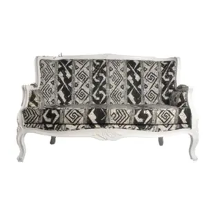 Canapé de salon à motifs en bois massif de haute qualité design moderne exporté directement depuis l'Indonésie au meilleur prix - Product Image 1