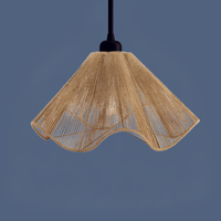 Lámpara colgante hecha a mano, lámpara de pared de ratán, artículo artesanal, artesanía de bambú, decoración del hogar, OEM, ODM, hecho en Vietnam