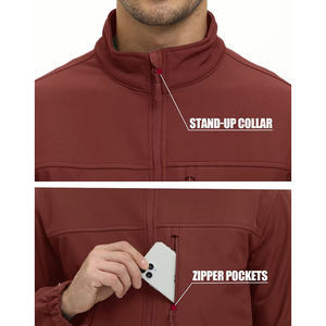 Nouvelle veste softshell coupe-vent durable fabriquée au Pakistan, veste softshell imperméable, veste softshell confortable pour la saison hivernale - Product Image 6