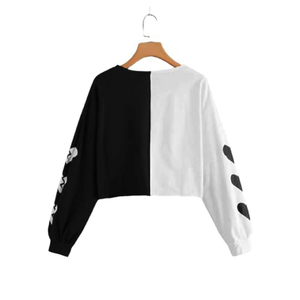Vente en gros de sweatshirts à capuche à manches longues personnalisés de la meilleure qualité pull femmes crop top sweats à capuche 2026 - Product Image 1