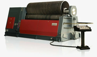 Machine à rouler les tôles pré pincées à quatre rouleaux en acier doux et en acier inoxydable plus de 20 tonnes/jour