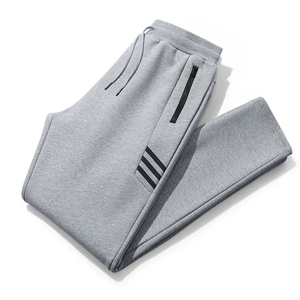 Pantalones Deportivos Casuales para Hombre, Cálidos para Invierno, Talla Grande, con Bolsillos, Tela de Lona y Poliéster, Corte Regular, Cintura Elástica de Alta Calidad - Product Image 4