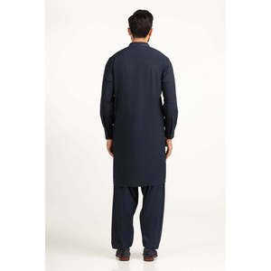 Costume de mariage/business brodé coupe classique/affinée en tissu tissé respirant, fermeture simple boutonnage, ensemble imprimé SK-EMB25-045 - Product Image 6