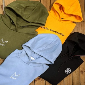 Sweat à capuche surdimensionné en éponge française pour hommes de haute qualité Style Streetwear à épaules tombantes avec impression bouffante matériau en coton personnalisé - Product Image 5