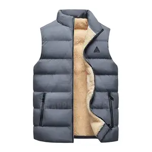 Chaleco acolchado para hombre de diseño personalizado más vendido Chaleco acolchado para hombre de talla grande MOQ bajo de alta calidad - Product Image 1