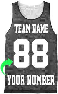 Maillot de basket-ball réversible personnalisé, sublimation, maille, uniforme d'équipe, débardeur de sport double face pour hommes et jeunes, entraînement - Product Image 2