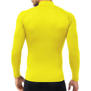 Camisa de compresión deportiva OEM para hombre, manga larga, transpirable, secado rápido, capa base atlética para entrenar y correr - Product Image 2
