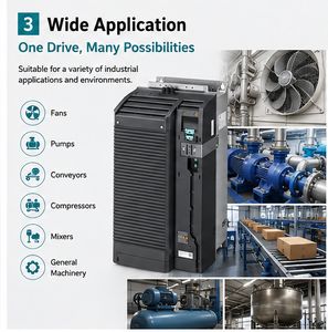 6SL3210-1PE28-8UL0 Siemens SINAMICS G120C VFD Inversor 30kW Variador de Frecuencia Trifásico 100% Original Nuevo en Stock - Product Image 4