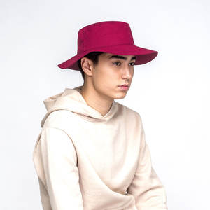 Chapeaux de seau de pêcheur personnalisés en gros 2024 chapeaux de seau imprimés brodés de mode d'hiver en coton de conception personnalisée en gros - Product Image 4