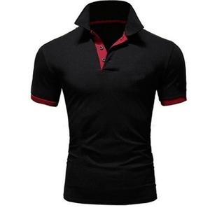 Polo de Golf de algodón para hombre, camisa de poliéster de alta calidad bordada en blanco, cuello de tortuga personalizado, OEM Anti - Product Image 2