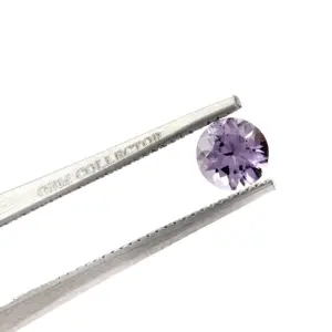 Espinela púrpura natural redonda 4x4mm buena calidad precio de oferta piedras preciosas sueltas para hacer joyas