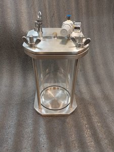 Chambre à vide en acrylique, dégazage, simulation d'altitude, test d'étanchéité, encapsulation sous vide et vide à usage général - Product Image 5