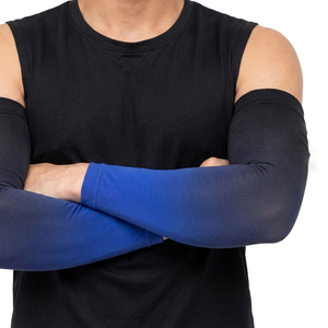 Manchons de compression pour bras de baseball avec logo personnalisé, protection UV, rafraîchissants, grande taille, résistants à l'eau et respirants - Product Image 4