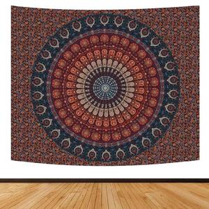 High-Quality Rectangular <b>Wall</b> <b>Tapestry</b> for Festive Decor Manufacturer Direct Indian Blanket Custom Bohemian <b>Wall</b> <b>Hanging</b> - Product Image 5