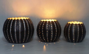 Linterna decorativa de mesa artesanal de latón y hierro antiguo para Pascua, Navidad para boda, decoración del hogar, pilar de vela Matki - Product Image 6