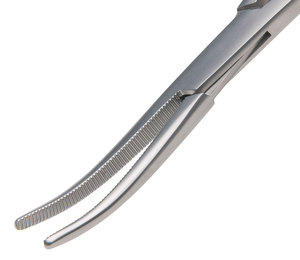 กรรไกรผ่าตัดสแตนเลสคีมหลอดเลือดมาโยแบบโค้งงอพร้อมขากรรไกรที่มีฟันเลื่อยขนาด160มม. เครื่องมือสำหรับมนุษย์ - Product Image 3